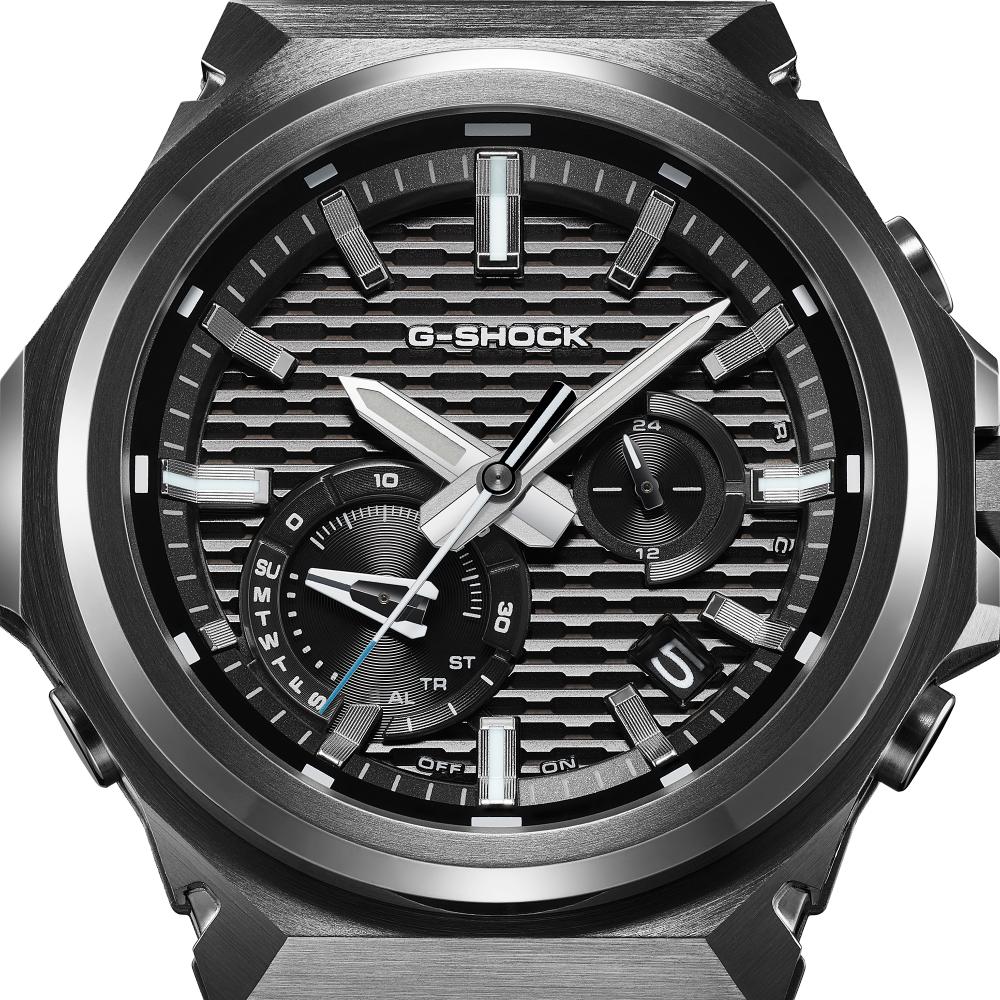 Collection G-Shock - GST-B1000BD-1AER - Montre Casio – boîtier en acier à placage ionique noir, bracelet en acier inoxydable noir – vue 5