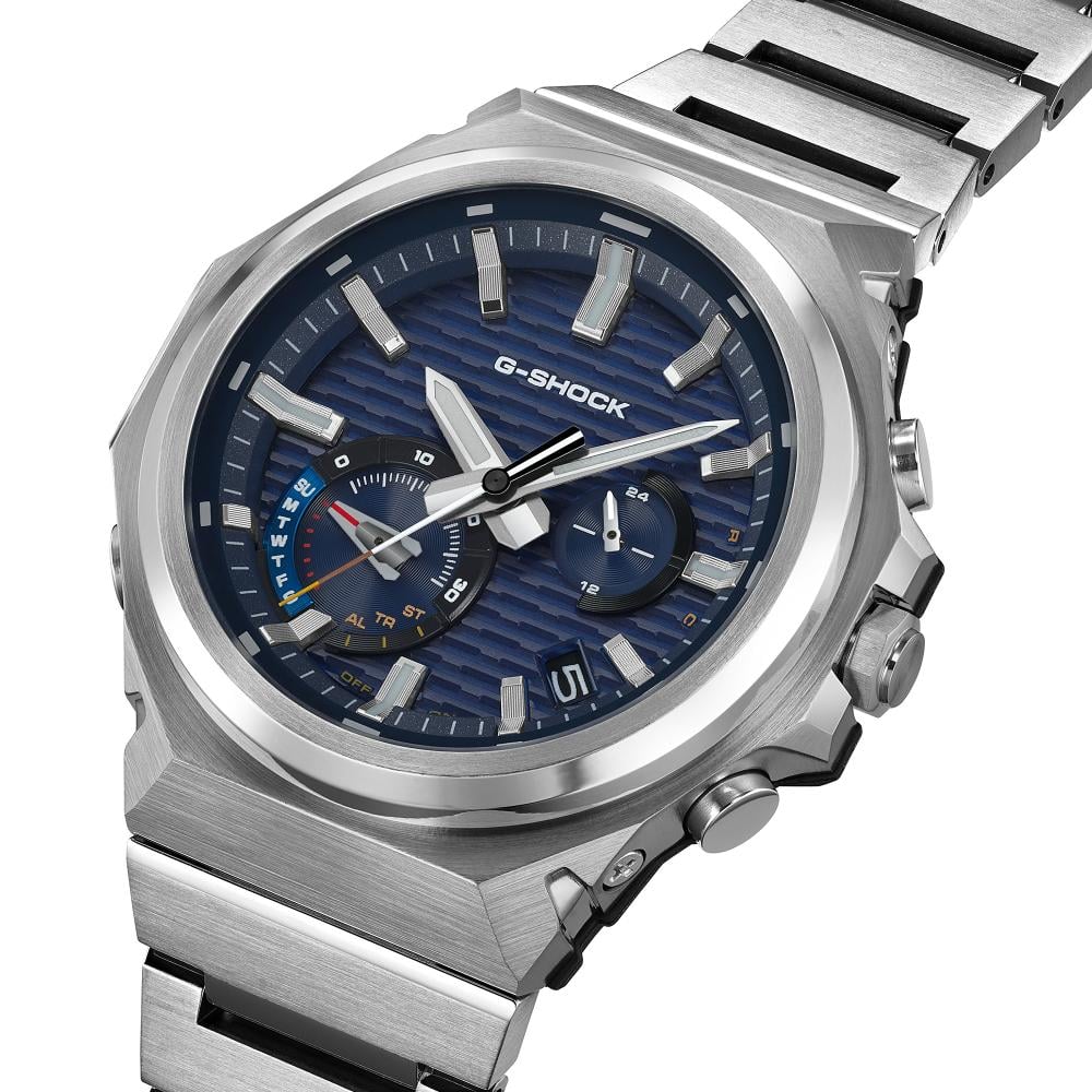 Collection G-Shock - GST-B1000D-2AER - Montre Casio – boîtier en acier inoxydable, cadran bleu, bracelet en acier inoxydable – vue 4