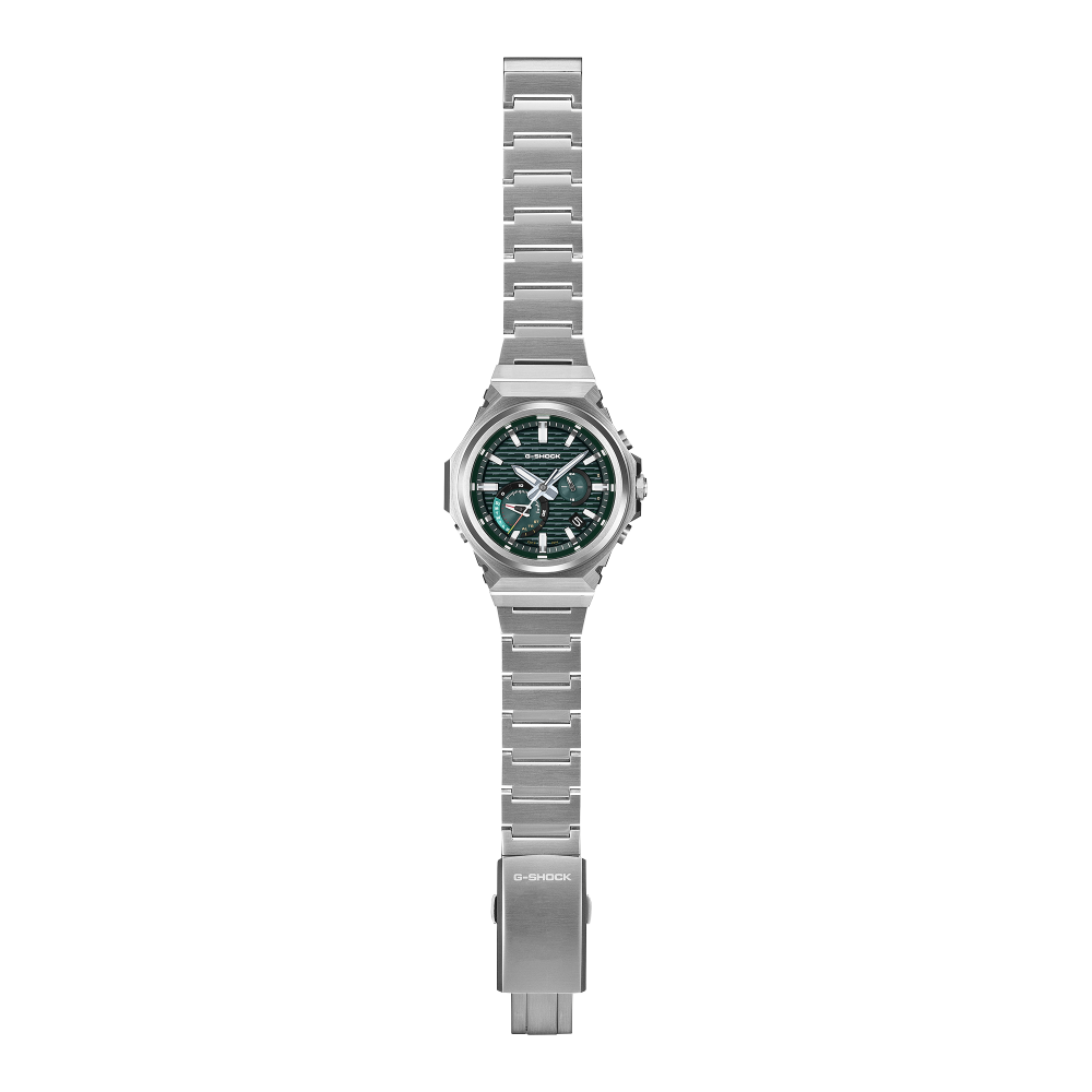 Collection G-Shock - GST-B1000D-3AER - Montre Casio – boîtier en acier inoxydable, cadran vert, bracelet en acier inoxydable – vue 7