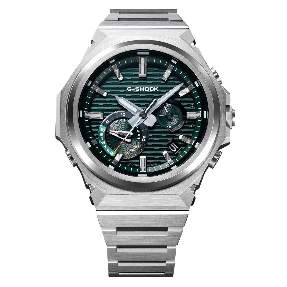Collection G-Shock - GST-B1000D-3AER - Montre Casio – boîtier en acier inoxydable, cadran vert, bracelet en acier inoxydable – vue 6