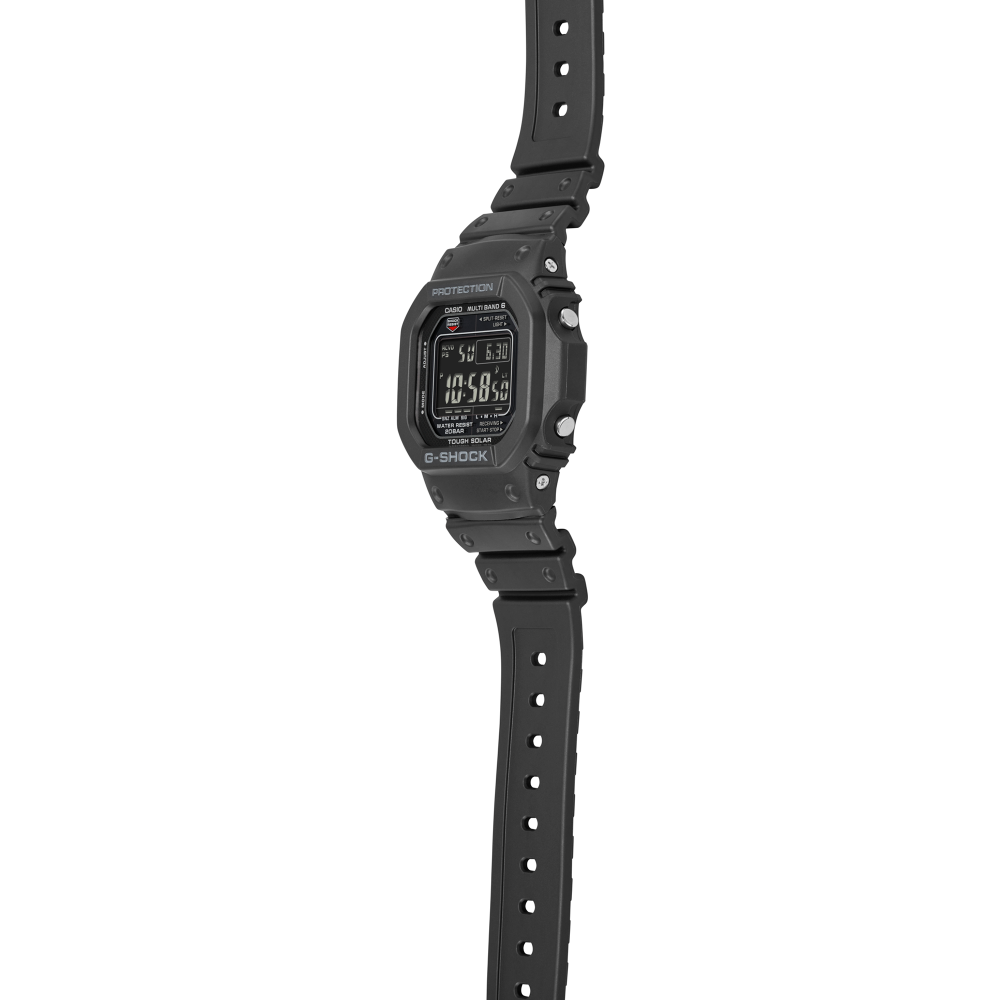 Collection G-Shock - GW-M5610U-1BER - Montre Casio – boîtier en résine noir, écran LCD inversé, bracelet en résine noire – vue 3
