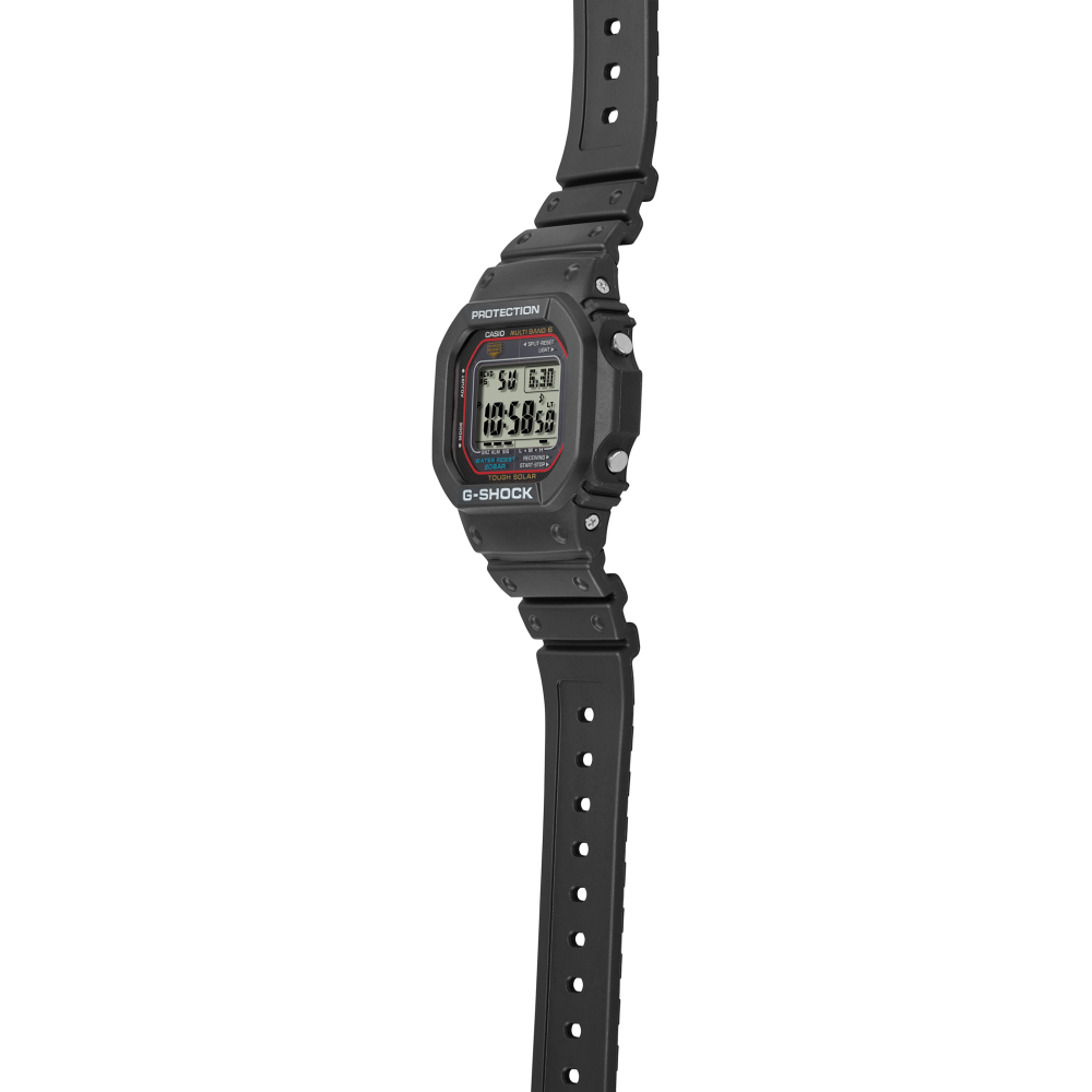 Collection G-Shock - GW-M5610U-1ER - Montre Casio – boîtier carré en résine noire, bracelet en résine noire – vue 5