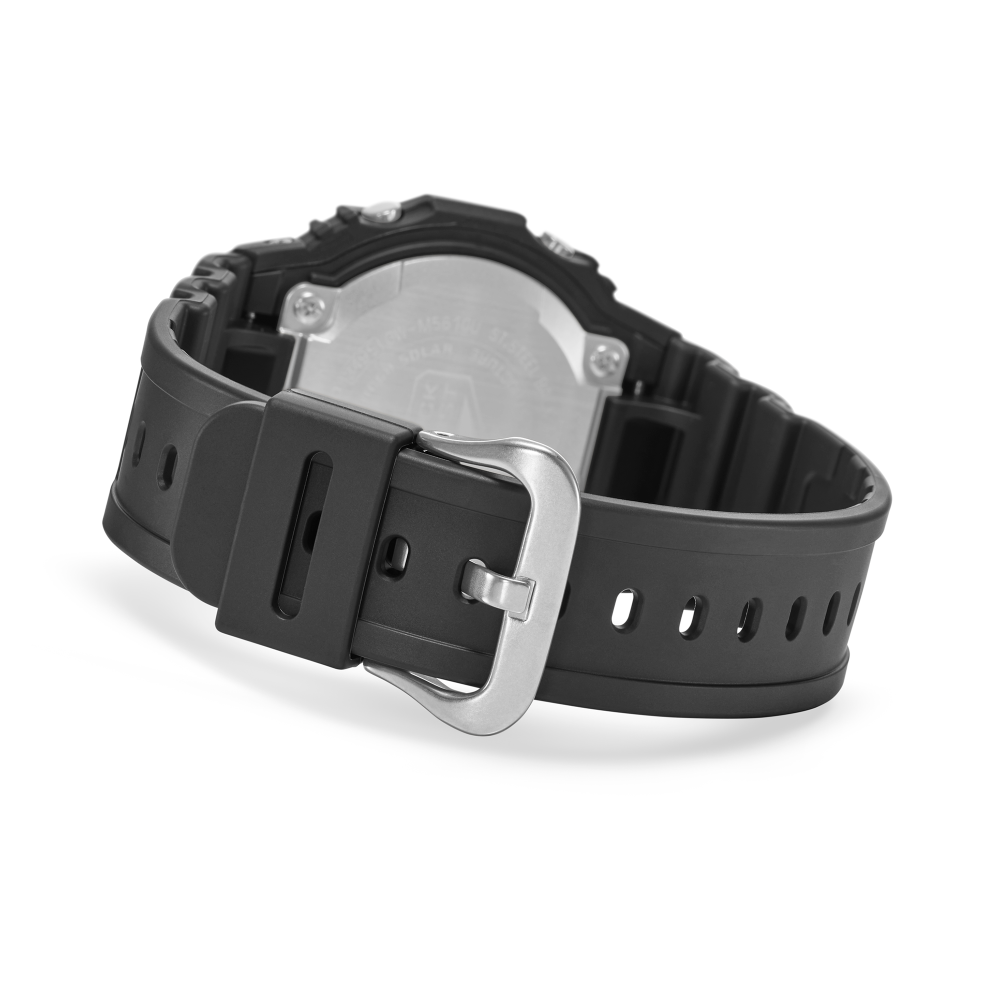 Collection G-Shock - GW-M5610U-1ER - Montre Casio – boîtier carré en résine noire, bracelet en résine noire – vue 8