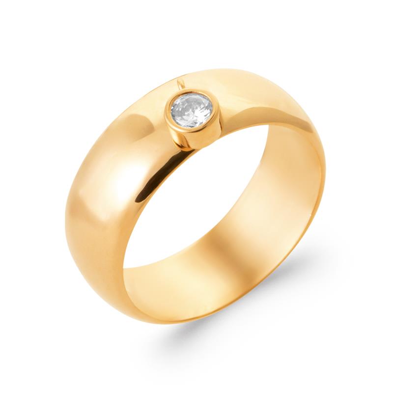 Kuppelring – forgyldt | Azulin