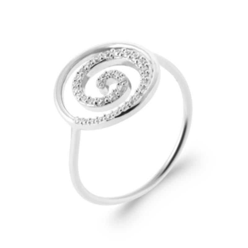 Spiralring – Sølv | Azulin