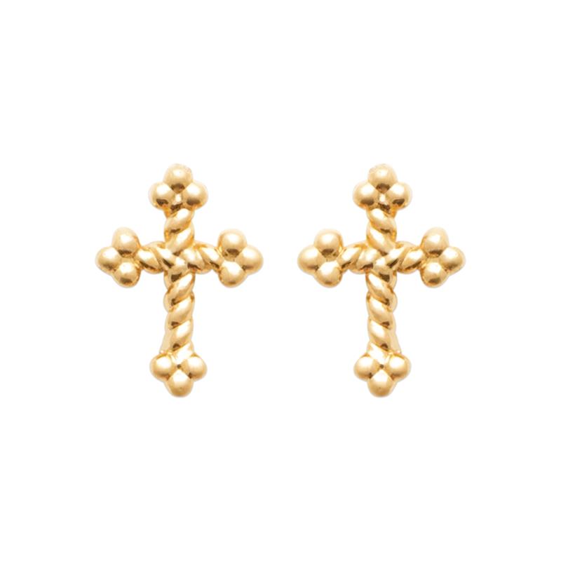 Chips-uri Twisted Cross – Placat cu aur | Azulin