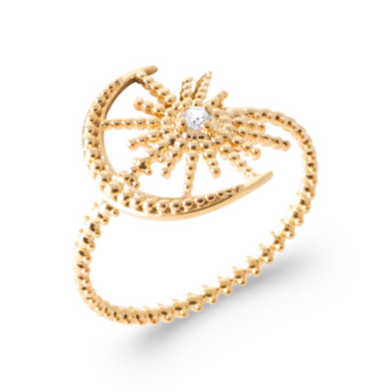 Moon Ring – Gold Plated | Azuline