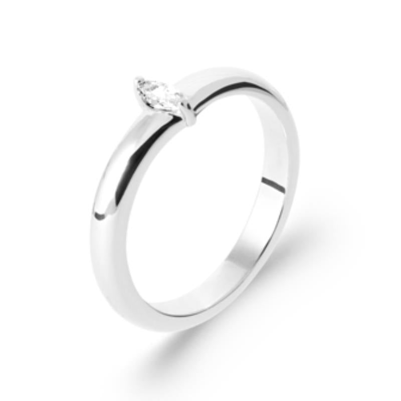 Marquise Ring – Sølv | Azulin