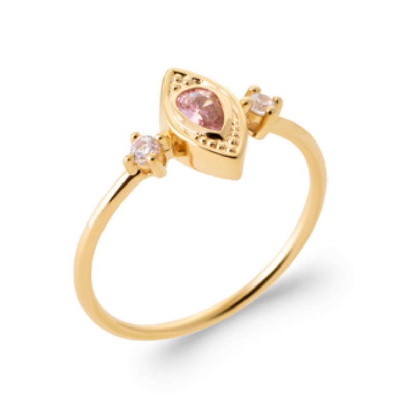 Marquise Ring – Gullbelagt | Azulin