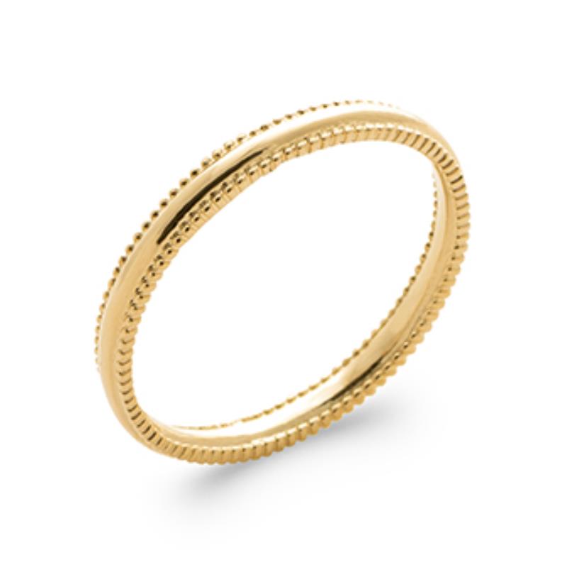 Anillo de Cuentas – Chapado en Oro | Azuline