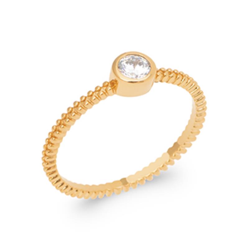 Twisted Ring – Forgyldt | Azulin