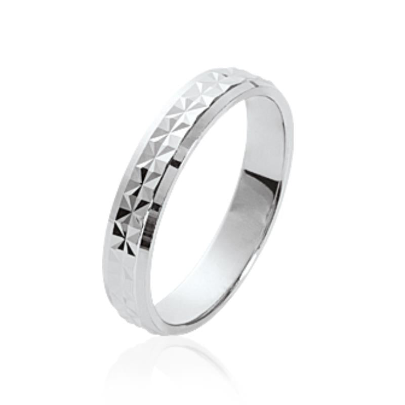 Facetterad Ring – Silver | Azulin
