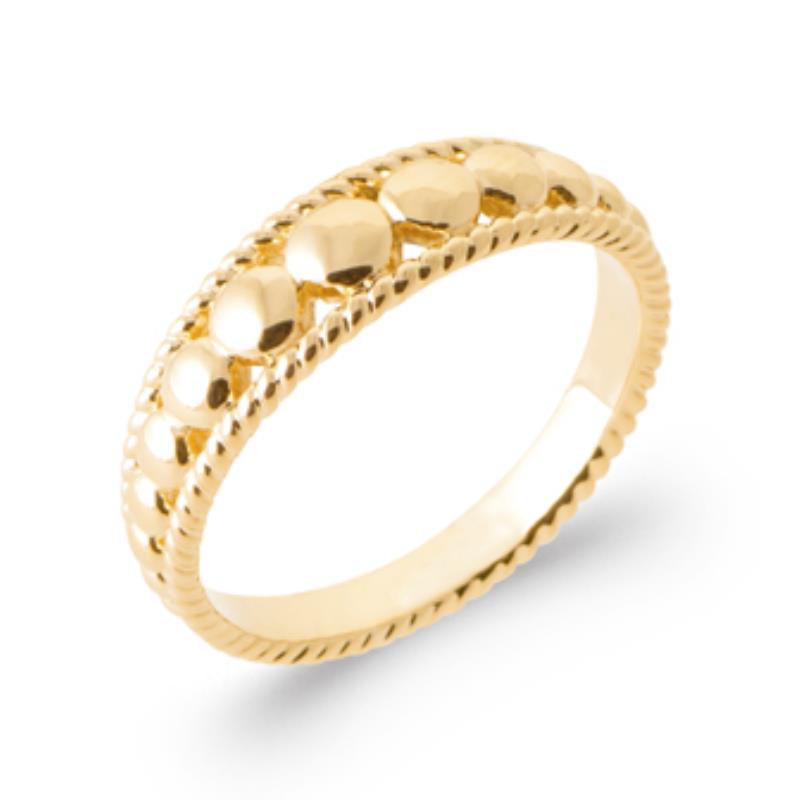 Anillo de Cuentas – Chapado en Oro | Azuline