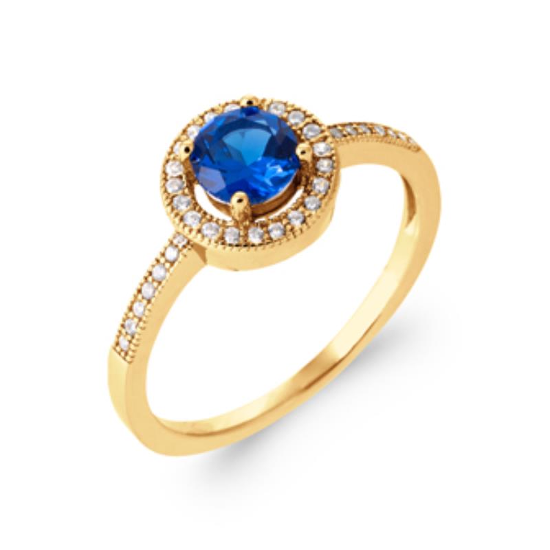 Round Ring – Gold Plated | Azuline