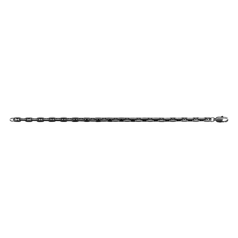 Bracelet maille forçat – Acier – Azuline – vue 2