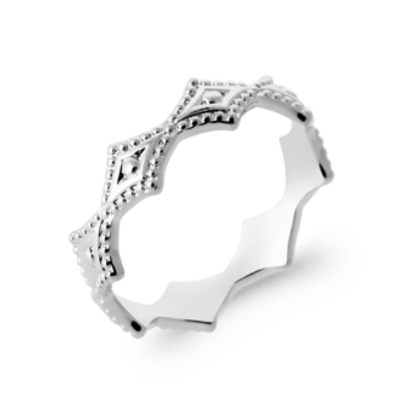 Scalloped Ring – Silver | Azulin