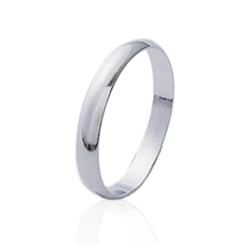 Gladde ring – zilver | Azulin