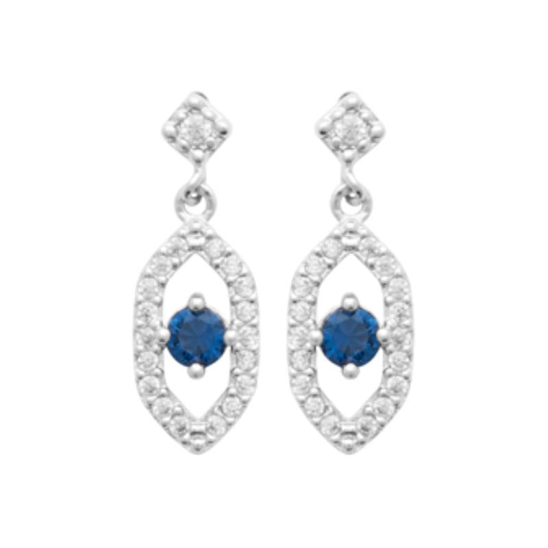 Pendientes Marquesa – Plata | Azuline
