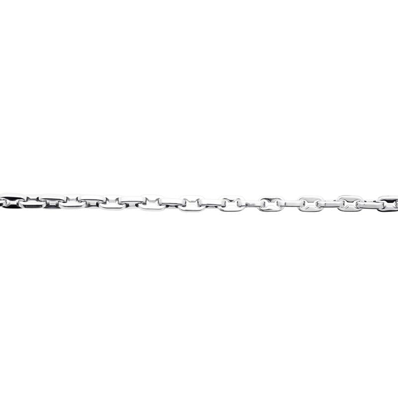 Bracelet maille marine alternée – Acier – Azuline