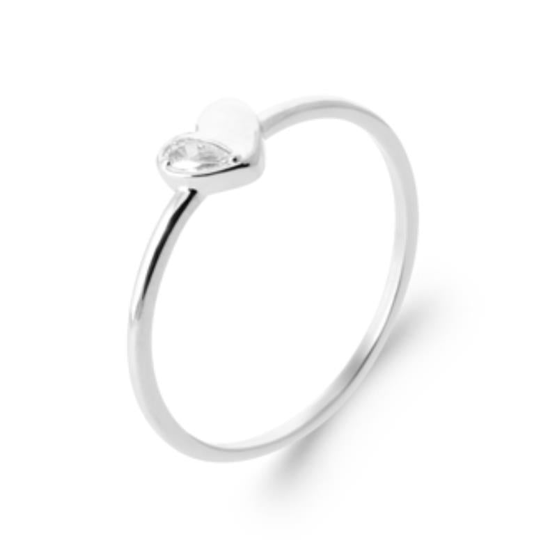 Anillo Corazón – Plata | Azuline