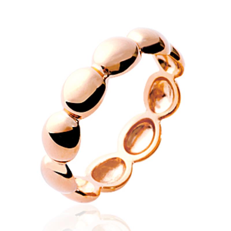 Oval ring – Gullbelagt | Azulin