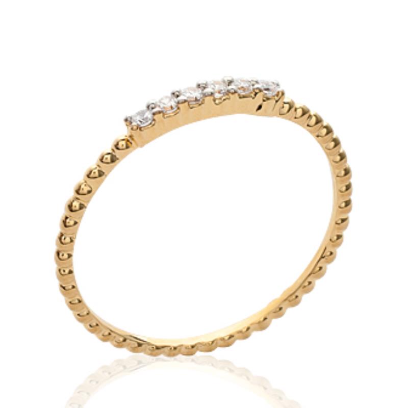Kralenring – Verguld | Azulin
