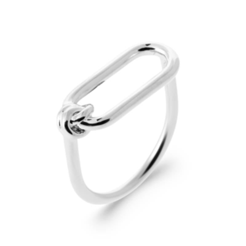 Ovale ring – zilver | Azulin