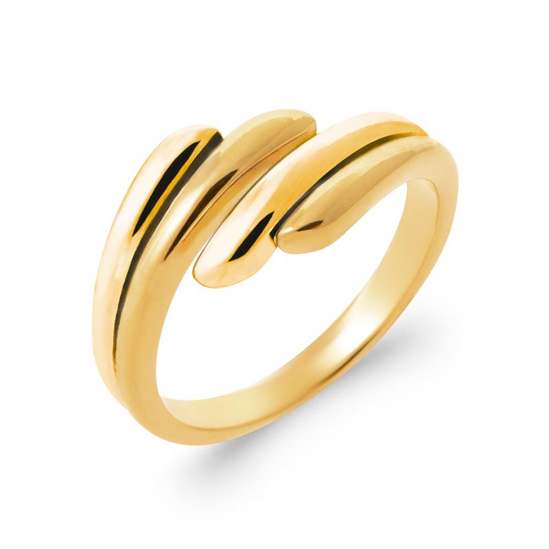 Åben ring – forgyldt | Azulin