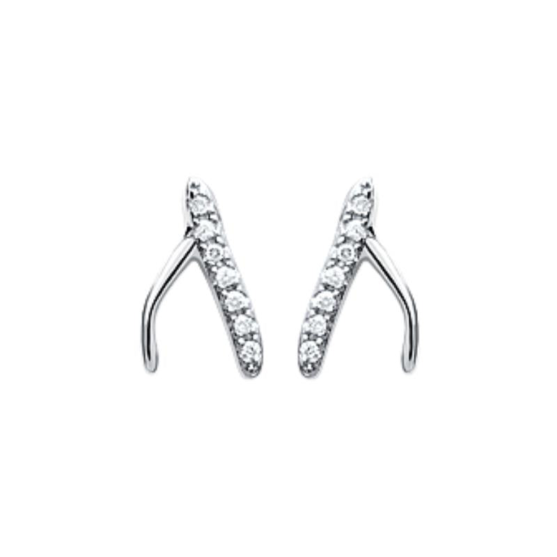 Orecchini curvi – Argento | Azuline
