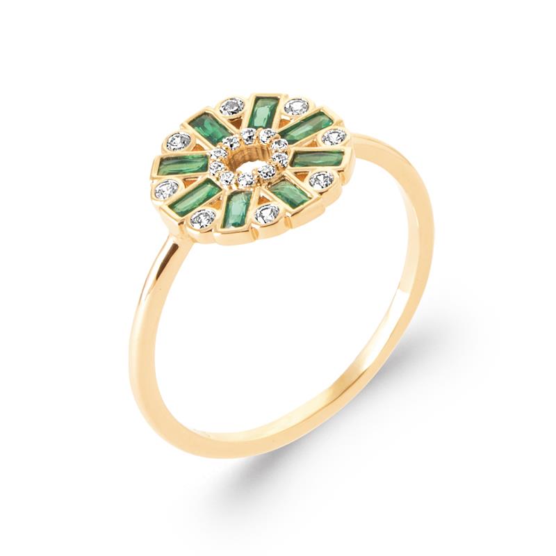 Circle Ring – Guldpläterad | Azulin