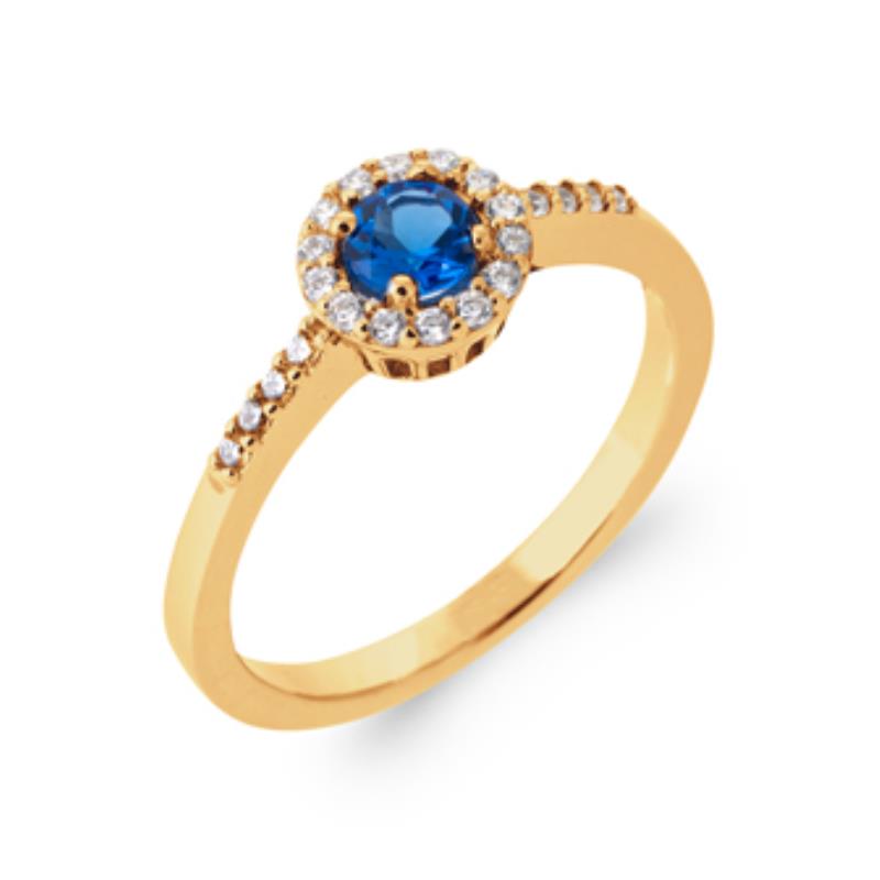 Round Ring – Gold Plated | Azuline