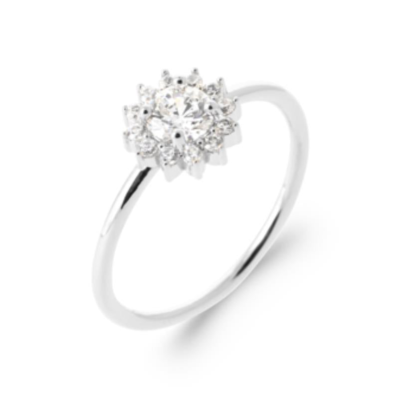 Anillo Flor – Plata | Azuline