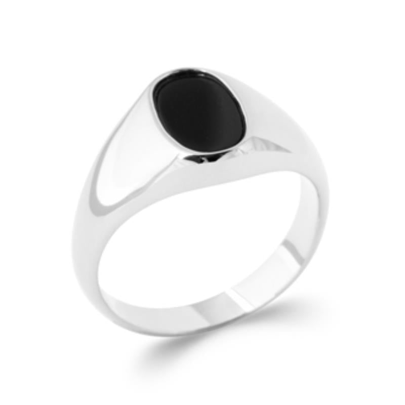 Ovale ring – zilver | Azulin