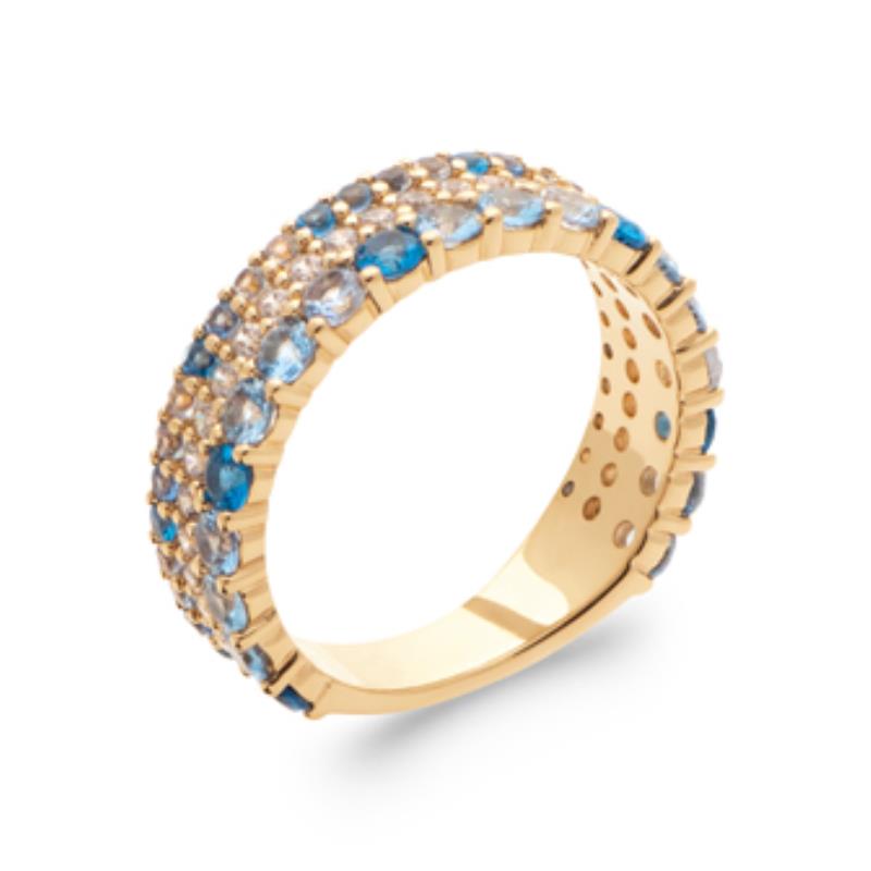 Pavé Ring – Aranyozott | Azulin