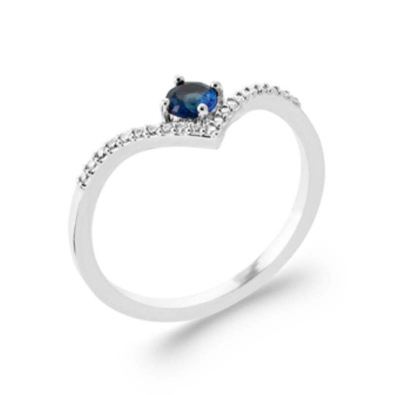 Ovale ring – zilver | Azulin