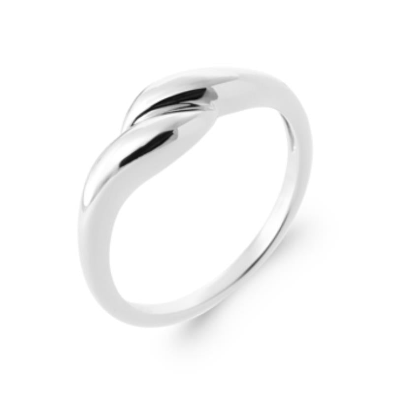 Gedraaide ring – zilver | Azulin