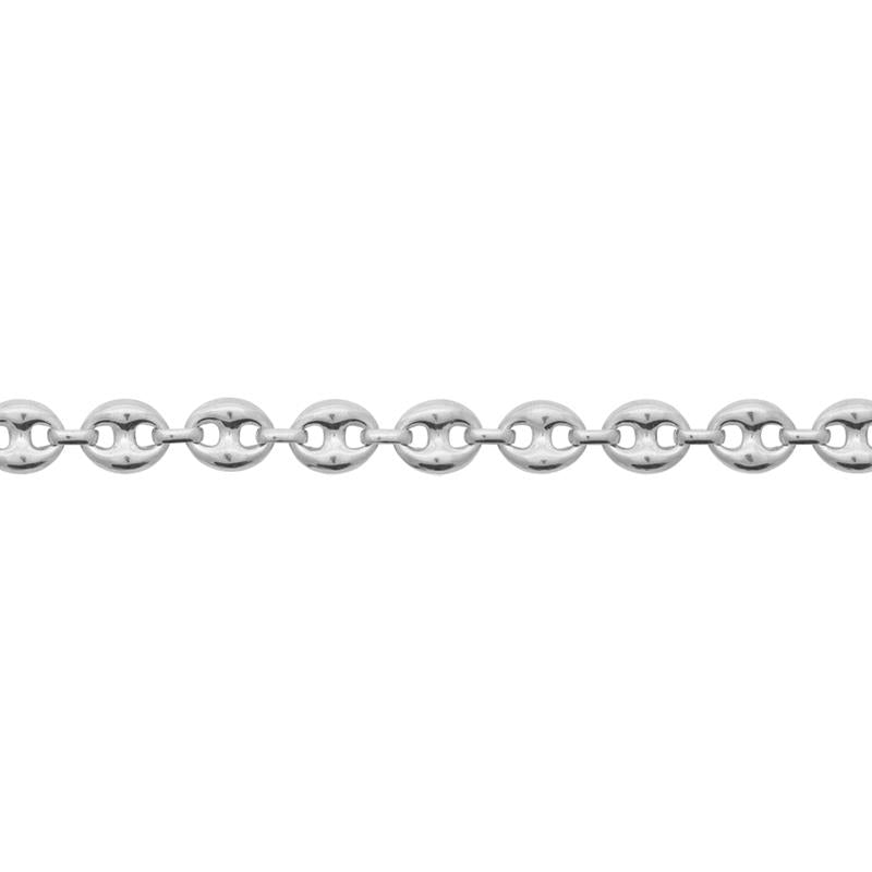 Bracelet maille grain de café – Acier – Azuline