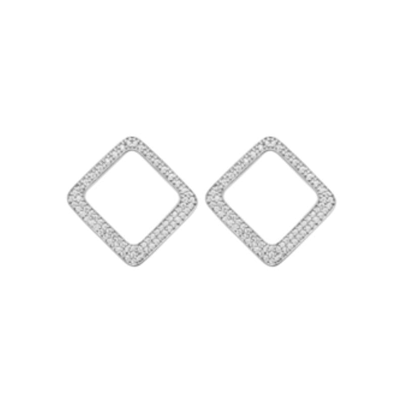 Square Chips – ezüst | Azulin