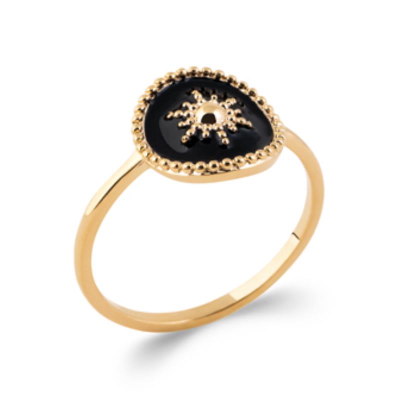 Anel Oval – Banhado a Ouro | Azuline