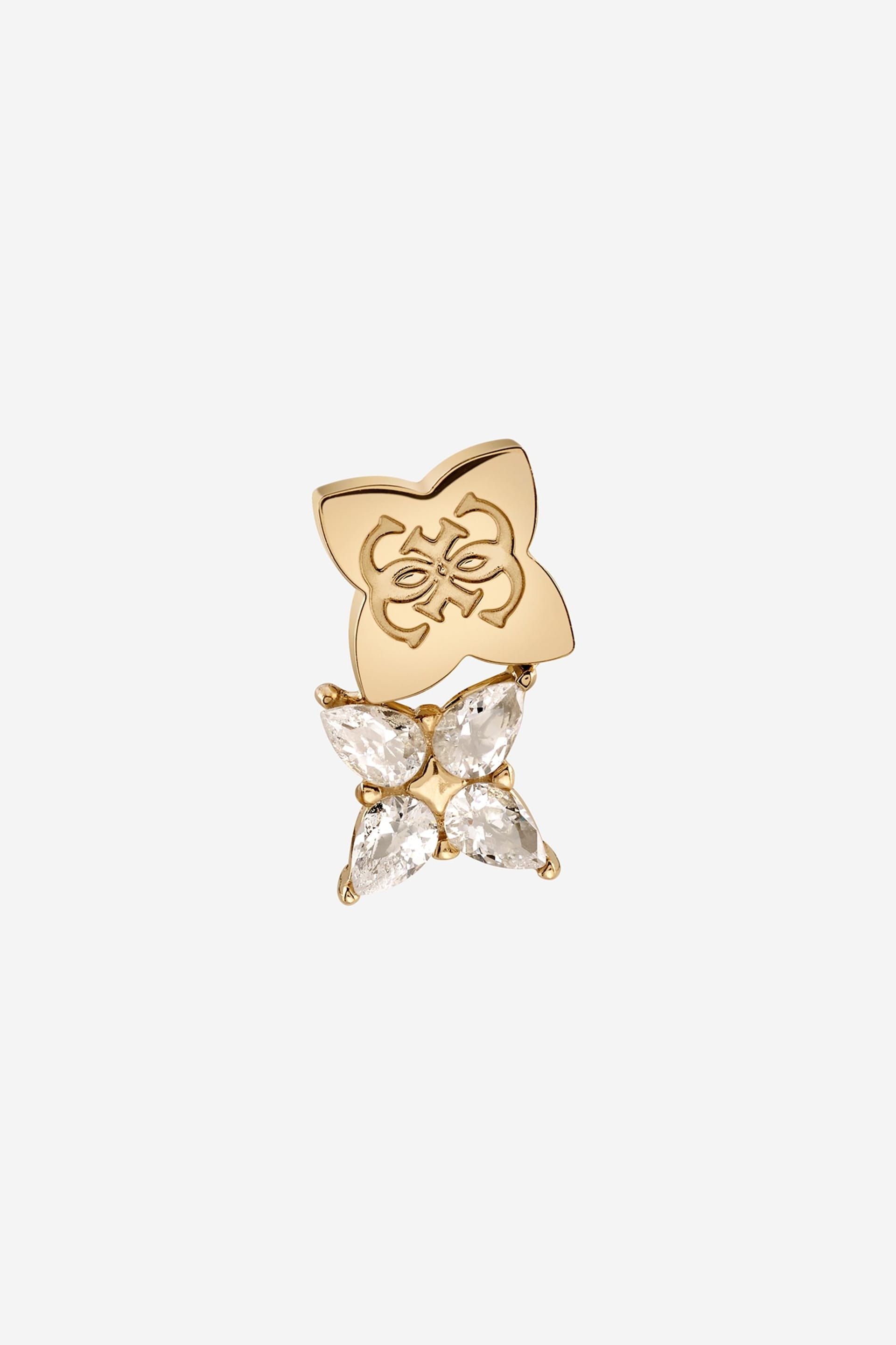 Βραχιόλι από χρυσό ατσάλι Guess - JUBE05511JWYG