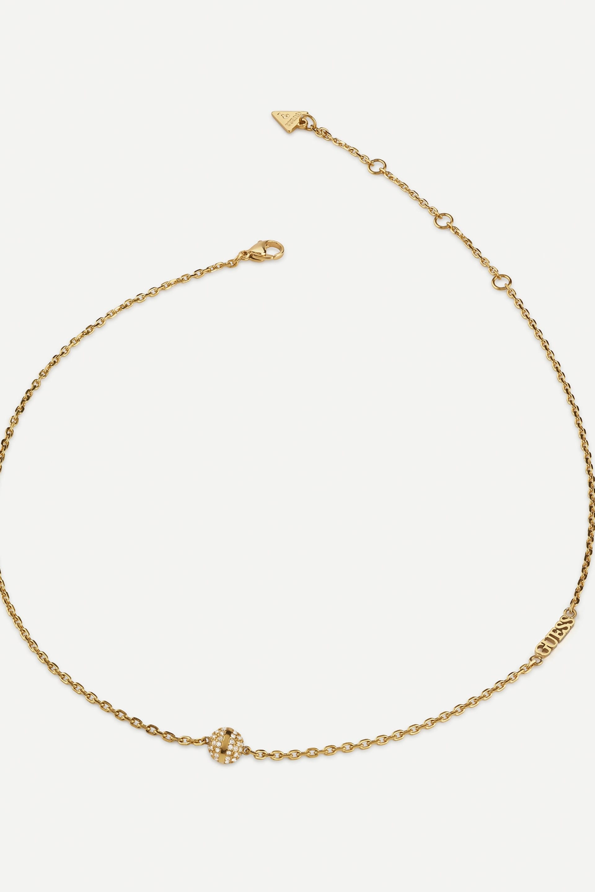 Collar Guess acero plateado - JUBN04455JWYG