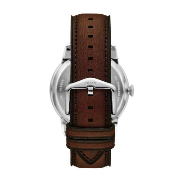 Montre homme Fossil Townsman ME3266 – cadran crème bracelet cuir marron – vue 2