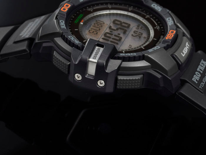 Collection Pro Trek - PRG-270-1ER - Montre Casio – boîtier en résine noire, bracelet en résine noire, affichage numérique – vue 7