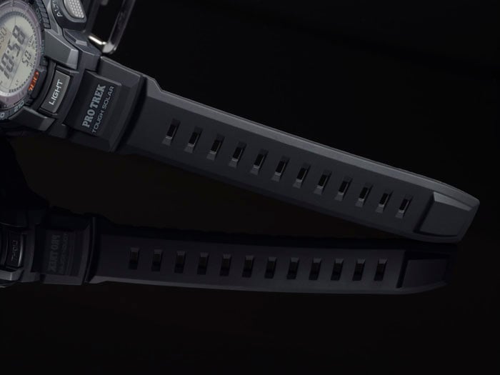 Collection Pro Trek - PRG-270-1ER - Montre Casio – boîtier en résine noire, bracelet en résine noire, affichage numérique – vue 8