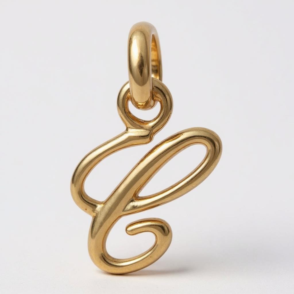 Letter Pendant – Gold Plated | Azuline