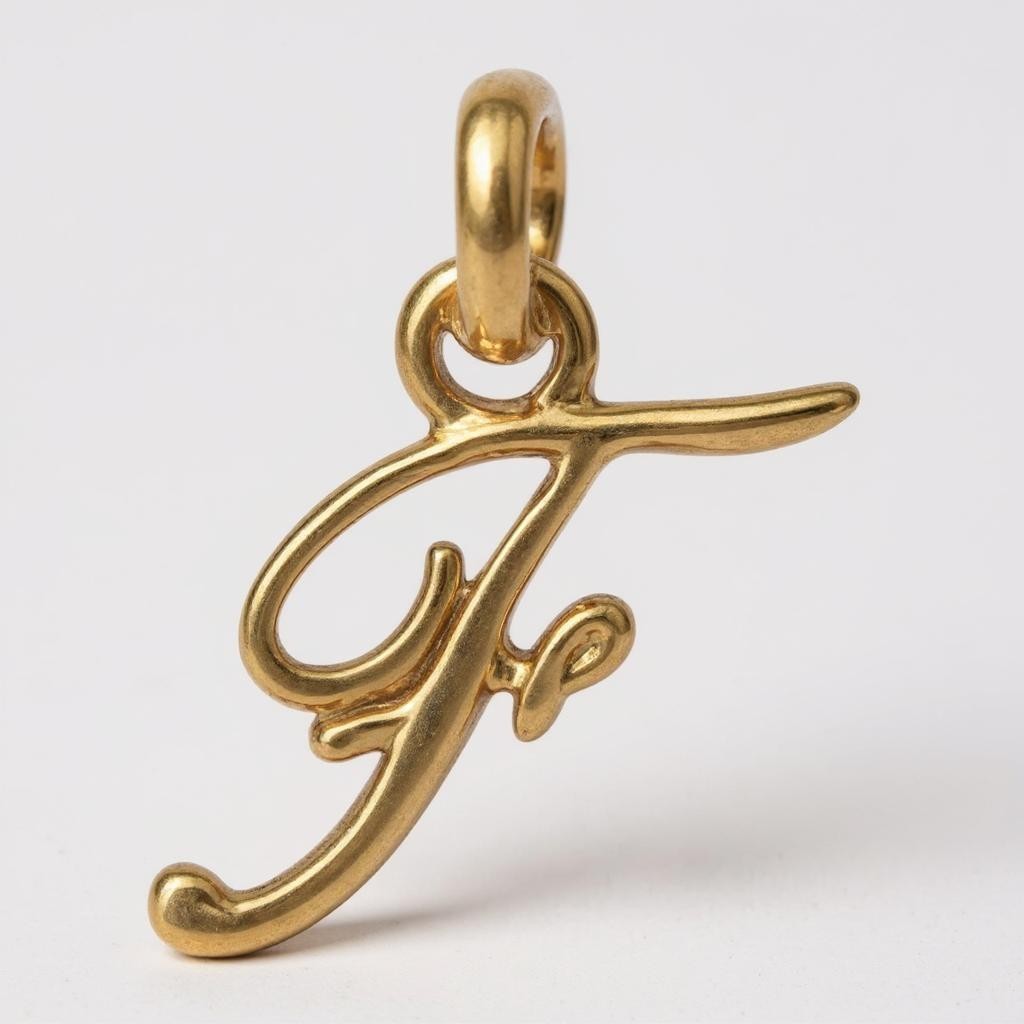 Letter Pendant – Gold Plated | Azuline