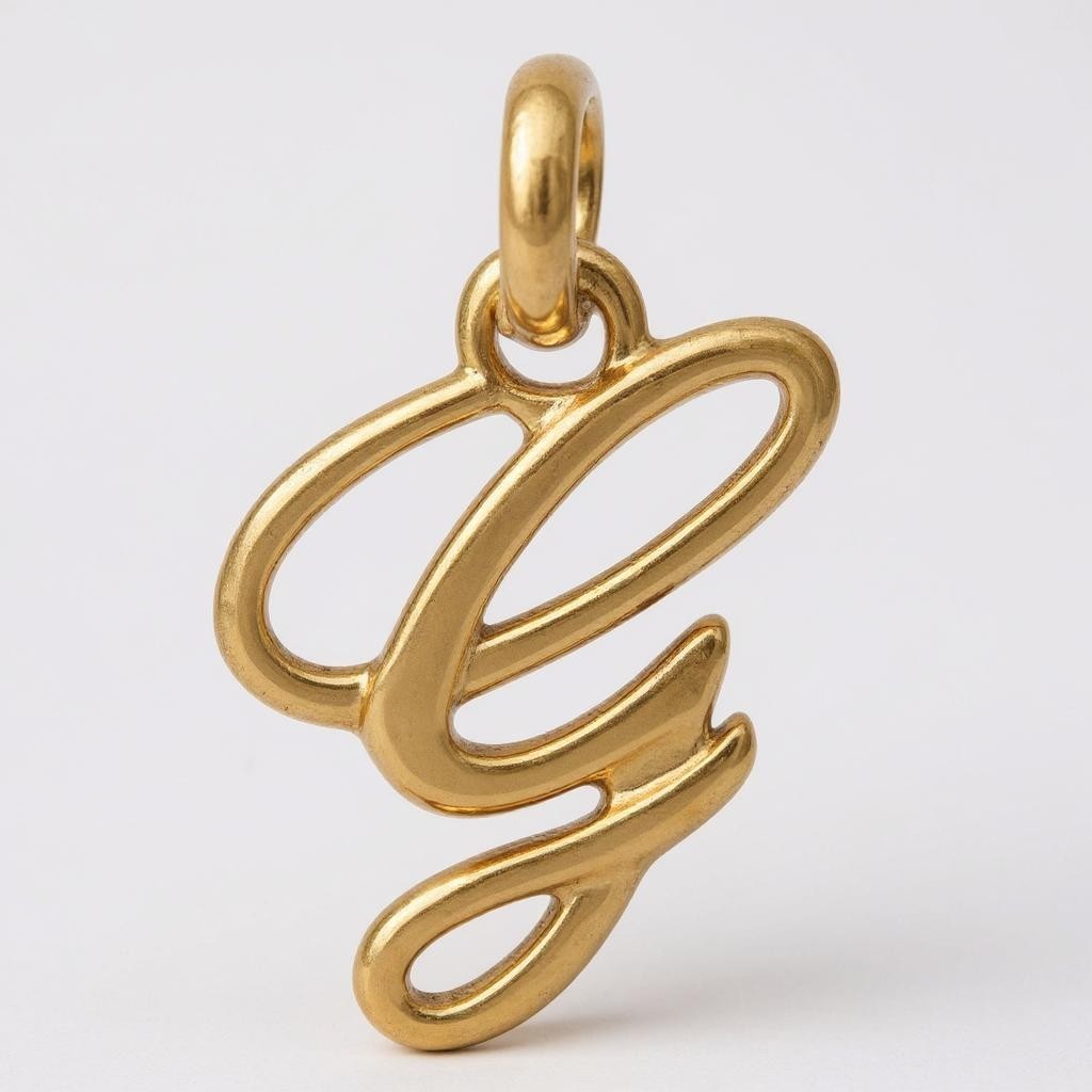 Letter Pendant – Gold Plated | Azuline