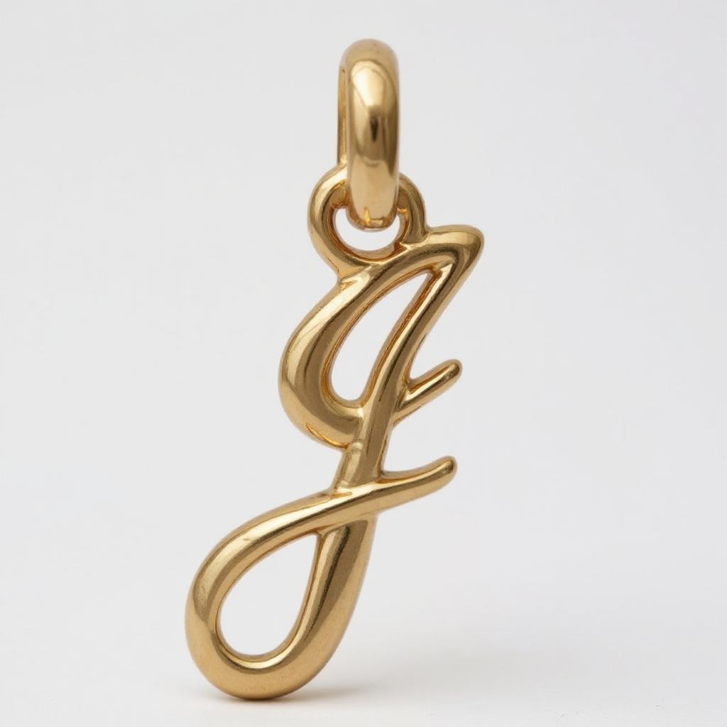 Letter Pendant – Gold Plated | Azuline