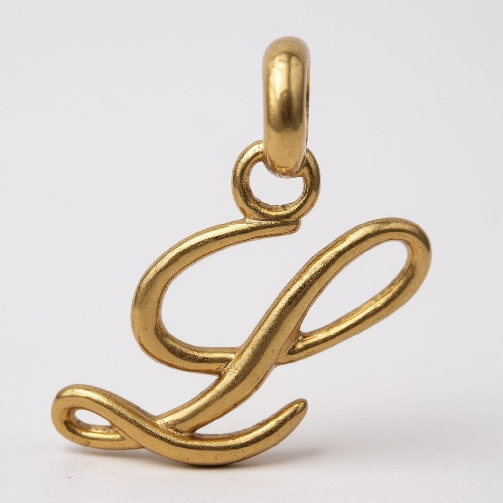 Letter Pendant – Gold Plated | Azuline