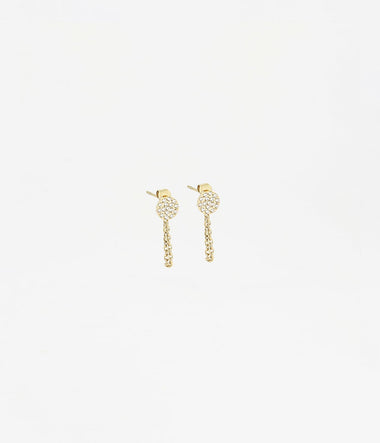 Choupette - Golden Steel - Earrings - Zag Bijoux